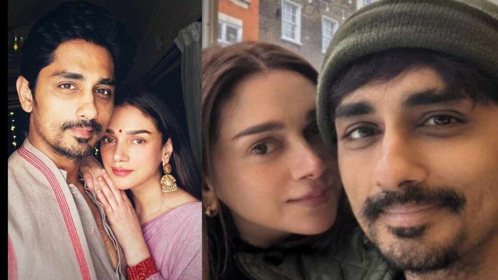 Aditi rao hydari siddharth engagemen