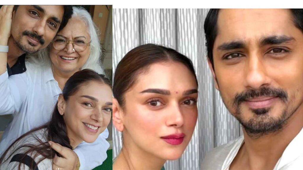 Aditi rao hydari siddharth engagemen